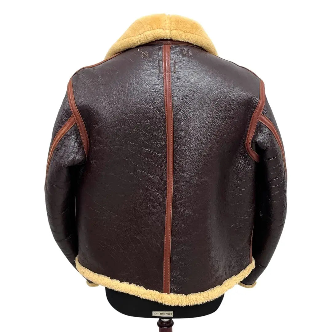 The Real McCoys D-1 94-3084-A Mouton Flight Jacket