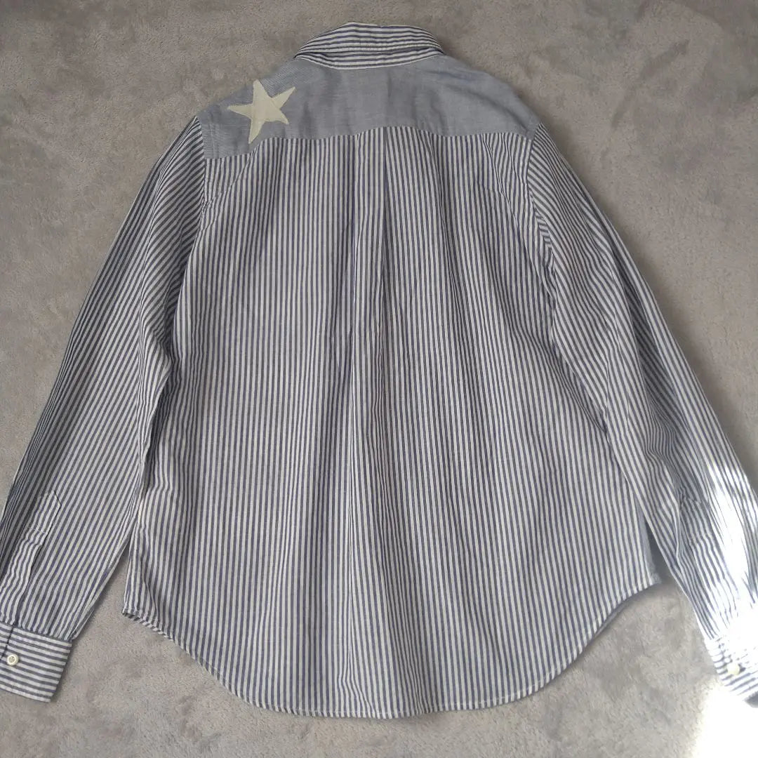 DENIM & DUNGAREE Striped Long Sleeve Shirt 160