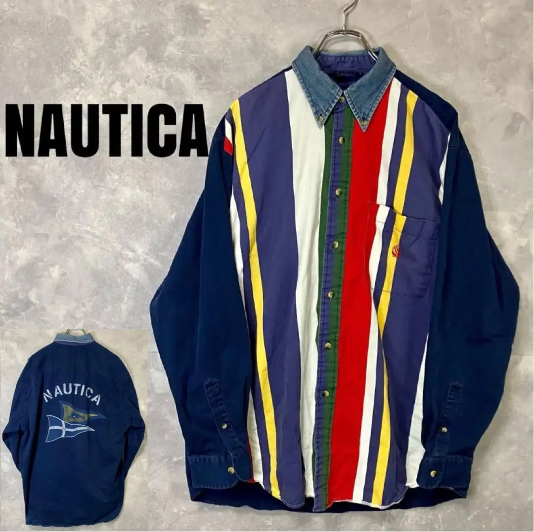 "NAUTICA" Nautica Multi-Stripe Shirt Button Down