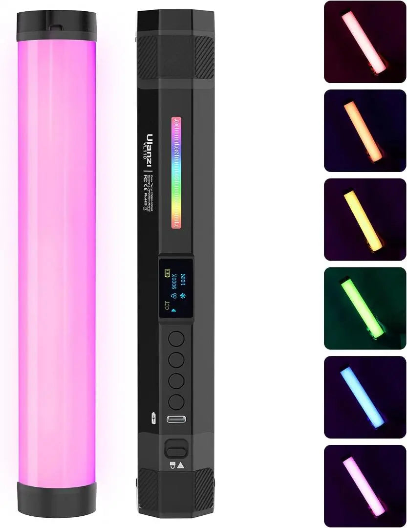 New Edition LED 360°RGB Video Bar Light for | 新版LED 360°RGBビデオバーライト for