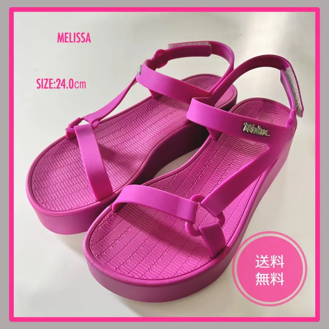 [Under half price of regular price] melissa sun strap sandals