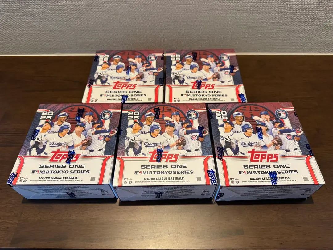 Topps MLB Tokyo Series 2025 New Products Not Opened 5BOX