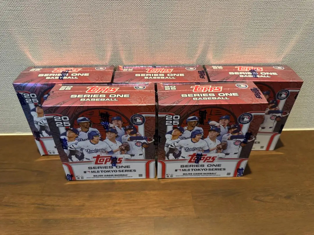 Topps MLB Tokyo Series 2025 New Products Not Opened 5BOX