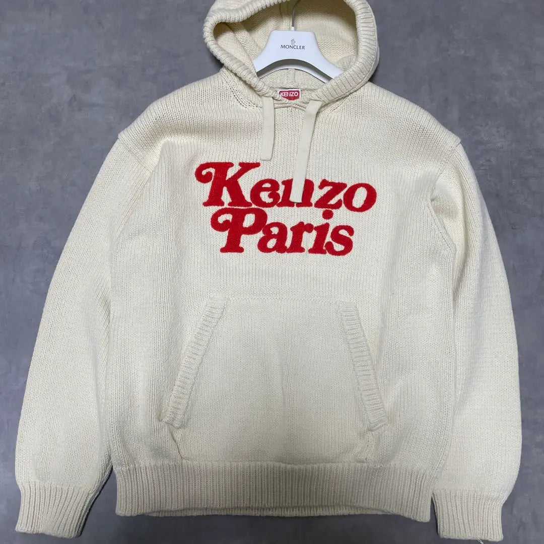 Sudadera con capucha de punto extragrande Verdy de Kenzo Paris L