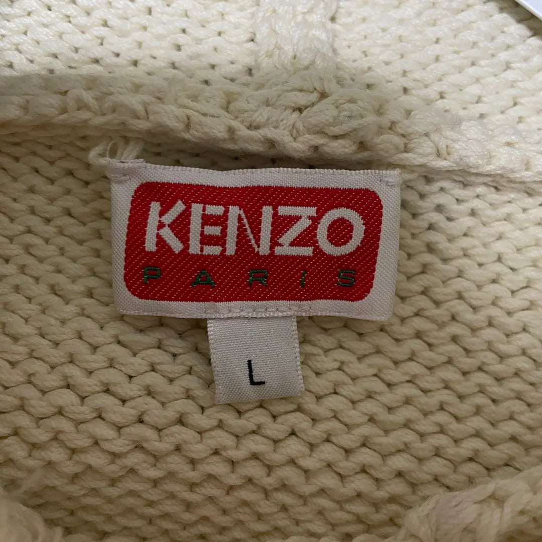 Sudadera con capucha de punto extragrande Verdy de Kenzo Paris L