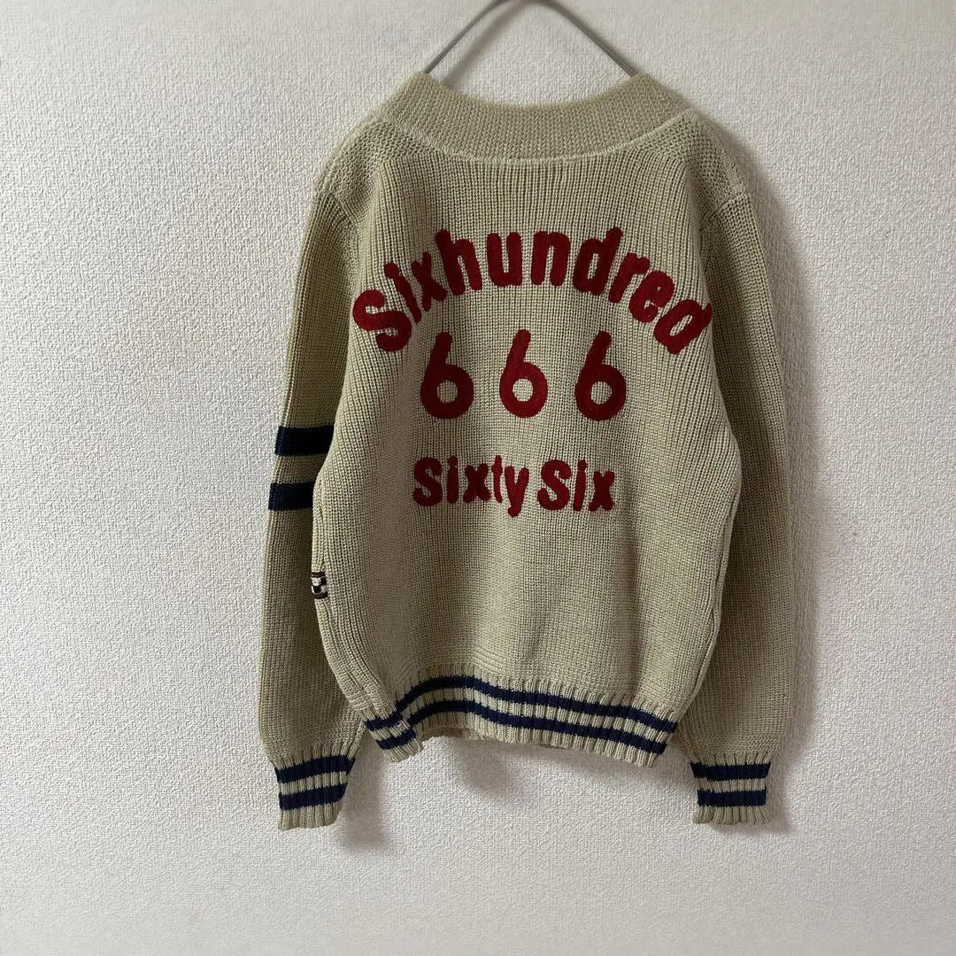 V2 Hysteric Grammar Wool Cardigan Free Size Ladies Embroidery | V2 ヒステリックグラマー　ウールカーディガン　フリーサイズ　レディース　刺繍