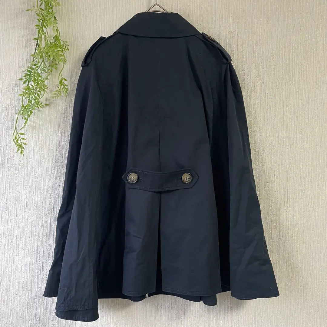 Voir Enoa Spring Coat A-Line Poncho Raincoat