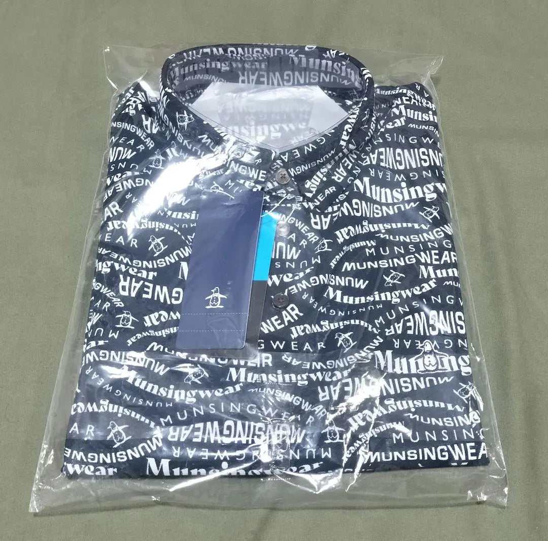 ⭐️New Munsingwear Short Sleeve Shirt with Collar Golf MG5SHS84M