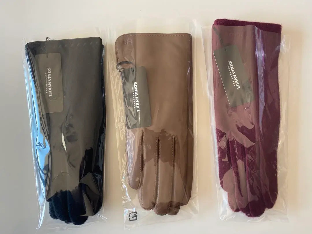 New Sonia Rykiel High-quality gloves set of 3