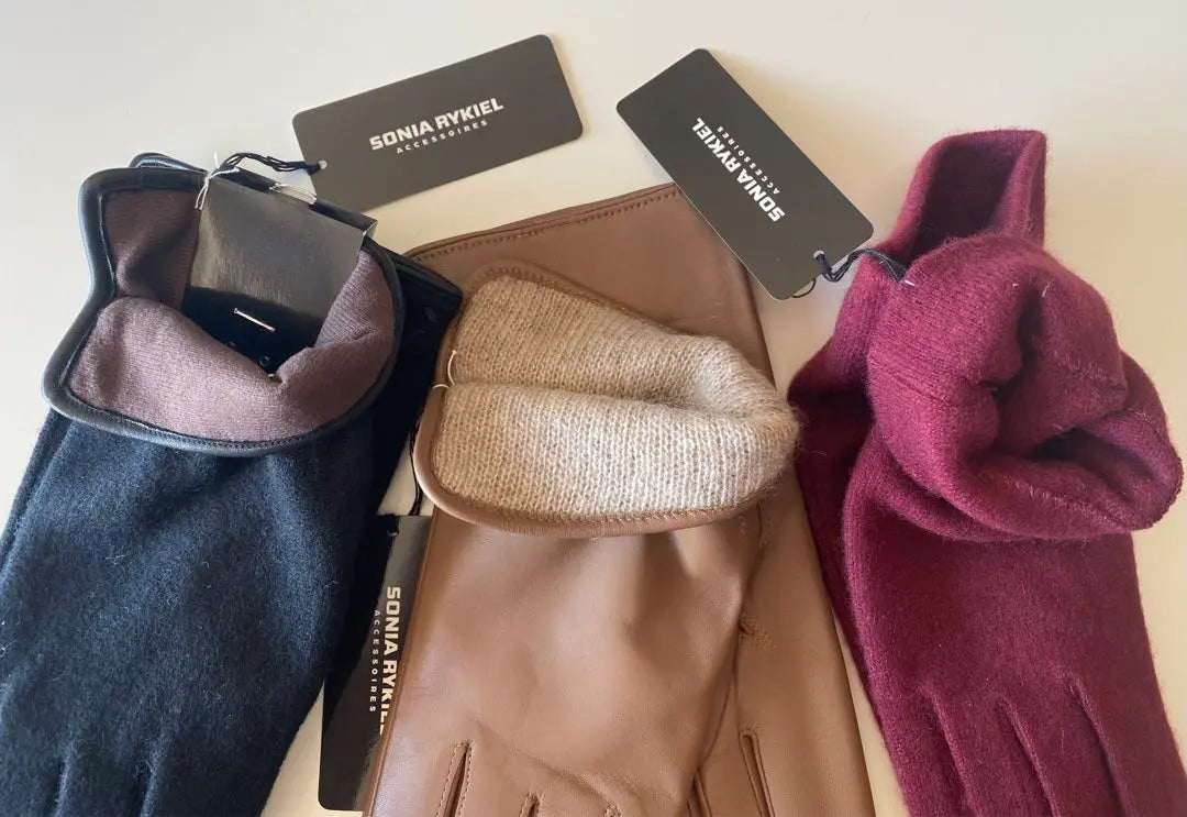 New Sonia Rykiel High-quality gloves set of 3