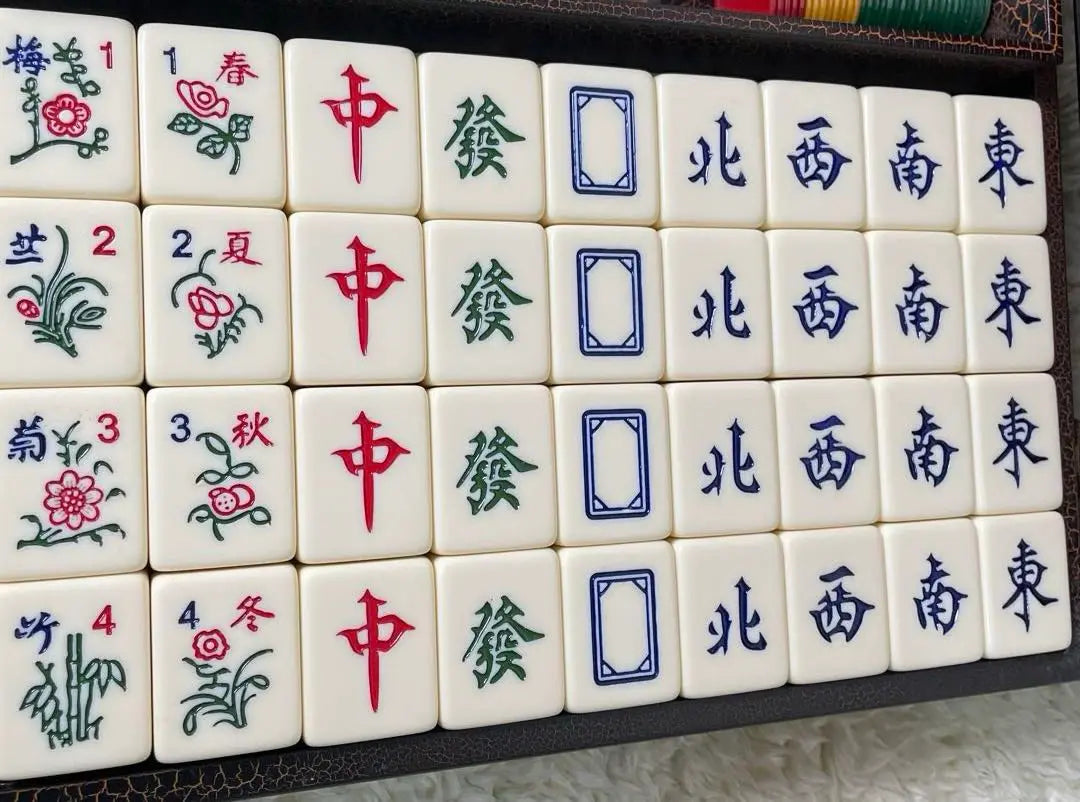 [Artículo raro] Ficha gigante de Mahjong de Guangzhou, China