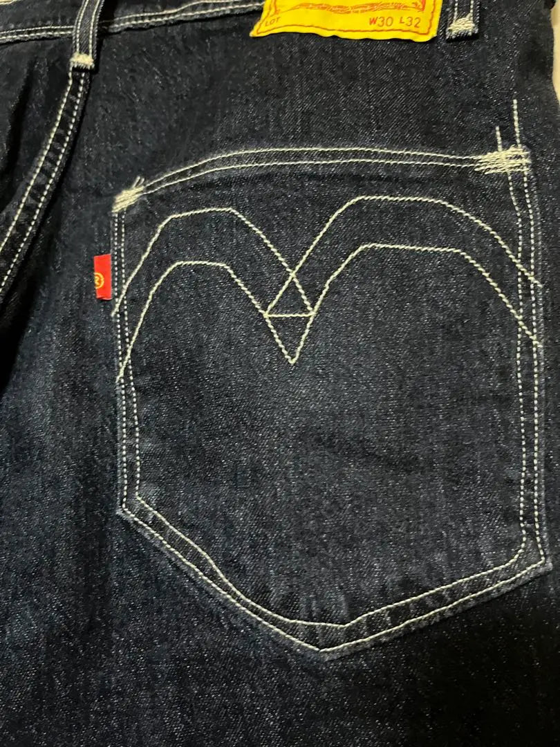 ★Buen estado★Levi's 501 Denim azul oscuro