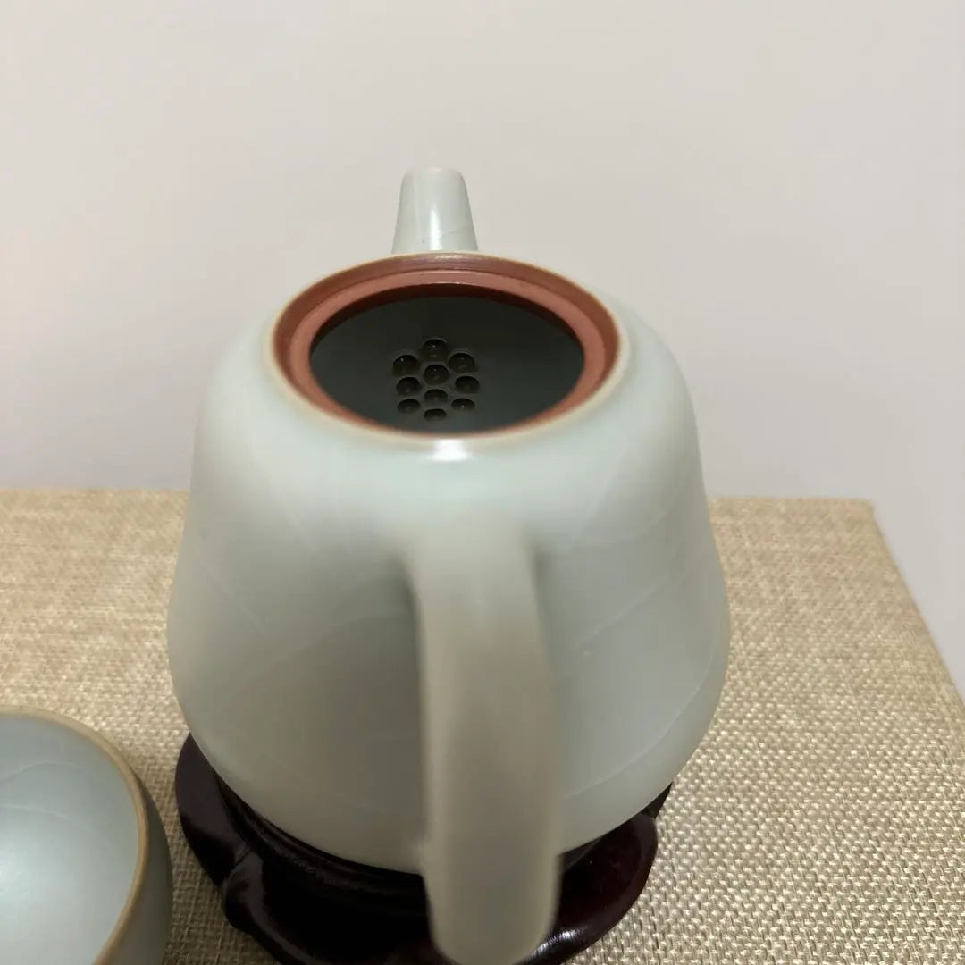 Kafang kiln, 4 kiln, 100 kiln, tea utensils, Chinese tea utensils, Taiwan, Kutani ware, Soma ware, Heian ware, Kyo ware | 曉芳窯，汝窯，唐木台4点，茶器，中国茶器，台湾，九谷焼，相馬焼，平安，京焼