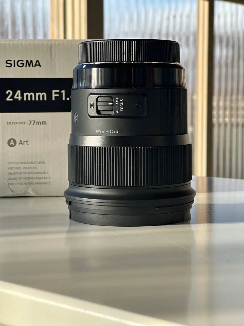 SIGMA 24mm F1.4 DG Art Lens EF