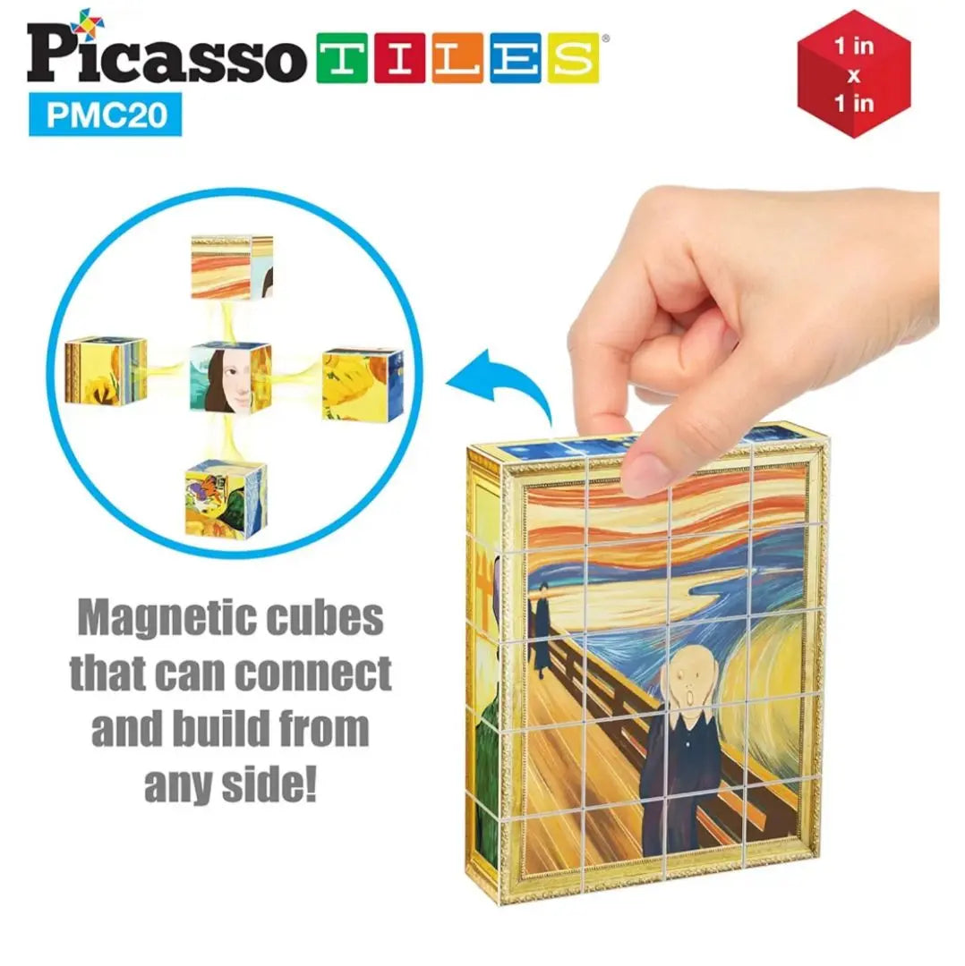 6 types of educational magnet puzzle block children Mona Liza hand puzzle for children | 知育 6種類 マグネットパズル ブロック 子供用 モナリザ ハンドパズル