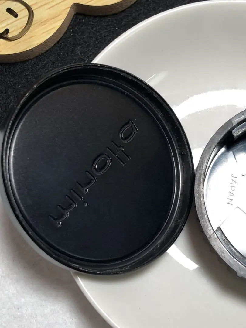 Genuine MINOLTA 52mm Metal Lens Cap Rear Cap