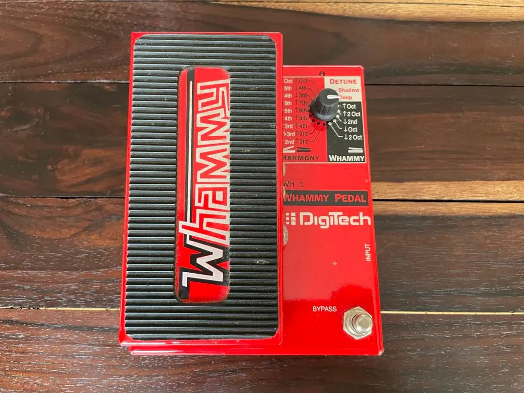 [Raro] Pedal Whammy Digitech WH-1, modelo temprano de los años 90