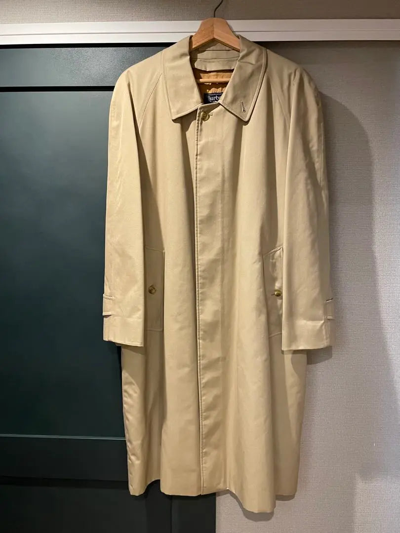 48 Burberry 80s Wool Liner Balmacan coat