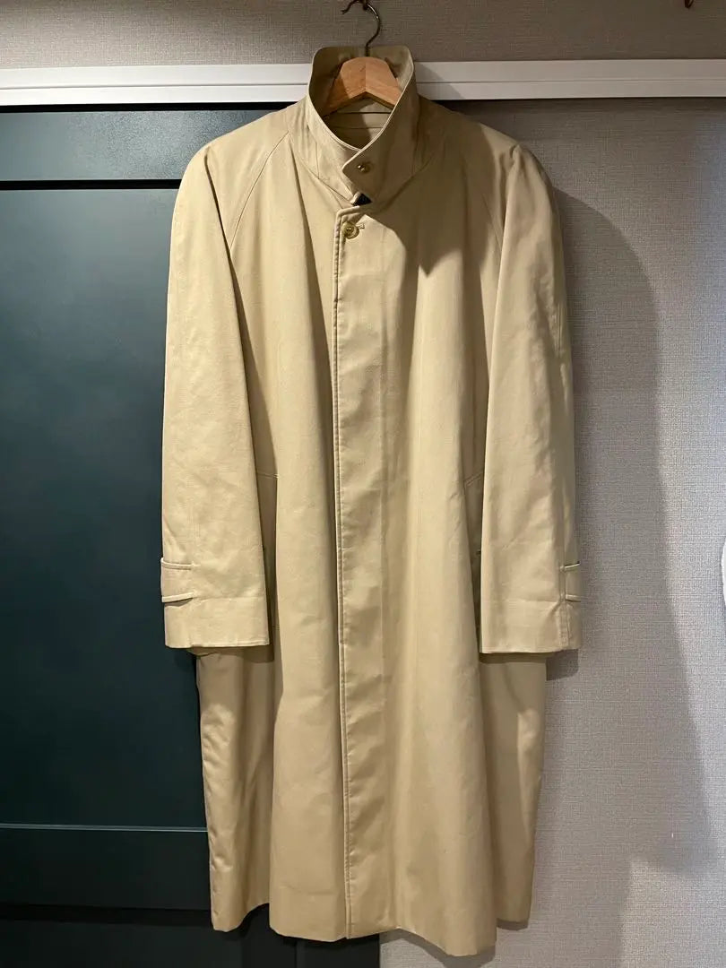 48 Burberry 80s Wool Liner Balmacan coat