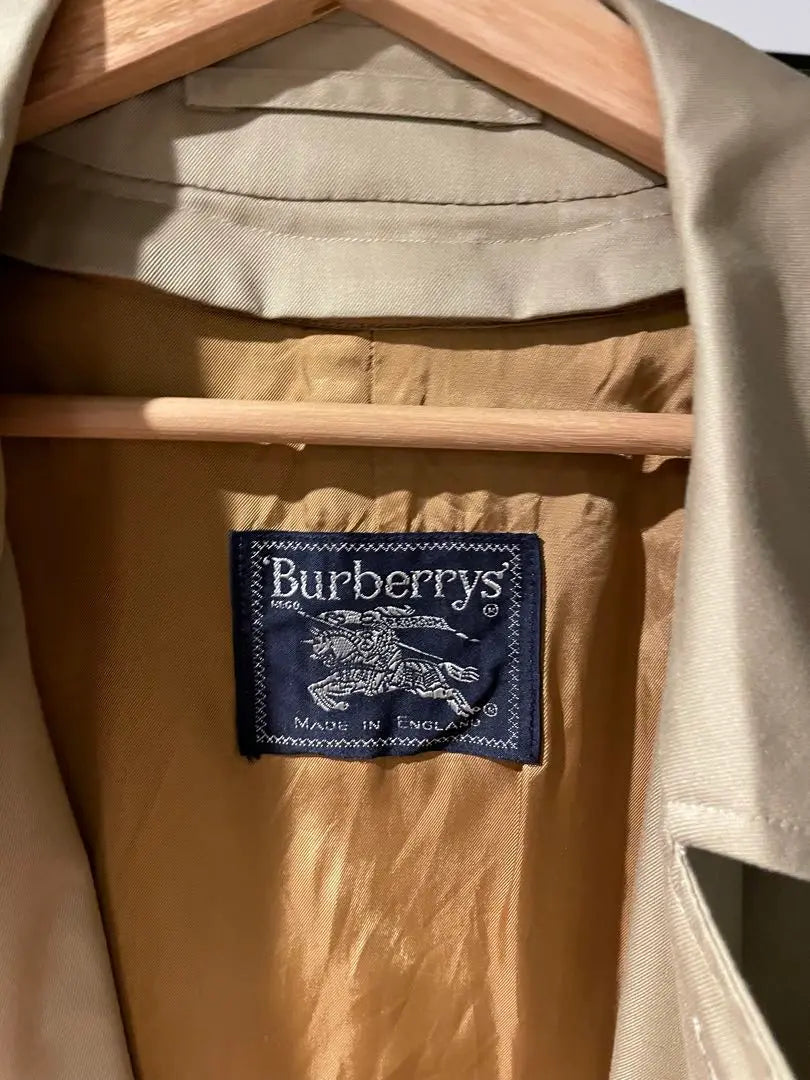 48 Abrigo Balmacan de lana Burberry de los años 80