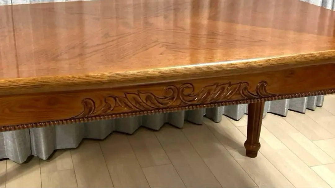 Exclusive, beautiful, carved, antique crococo style, dining table, free shipping, limited to area