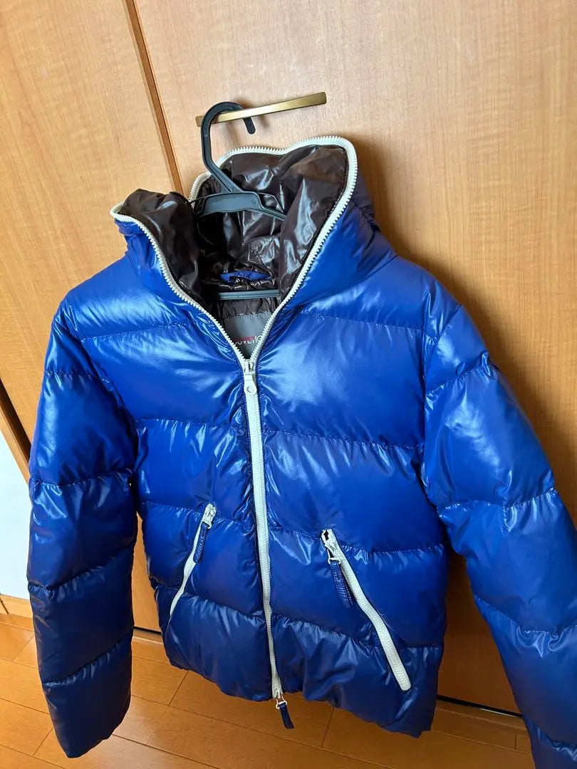 DUVETICA Hooded Down Jacket Size 44 Blue | DUVETICA フード付きダウンジャケット 44サイズ 青