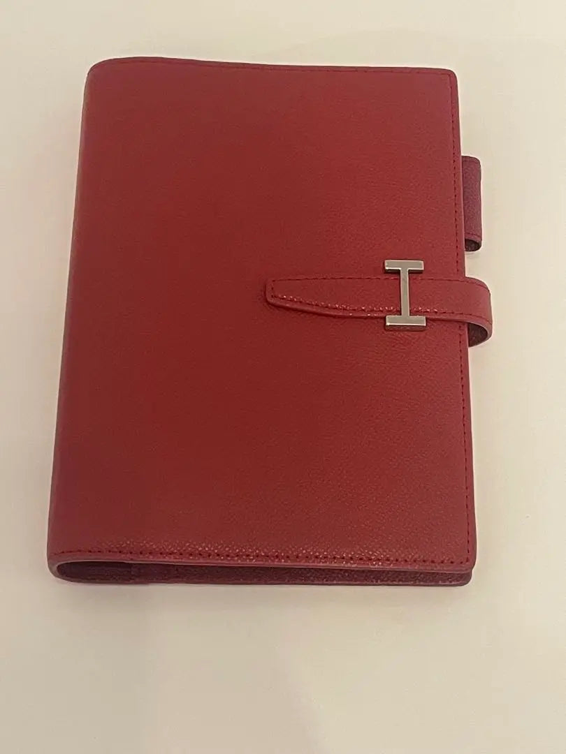 Franklin Planner Notebook 6 Rings Red