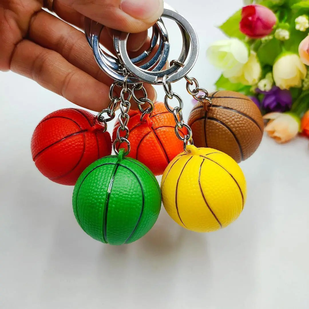 13-2 Basketball Keychain Strap Pair Matching Men's and Women's New