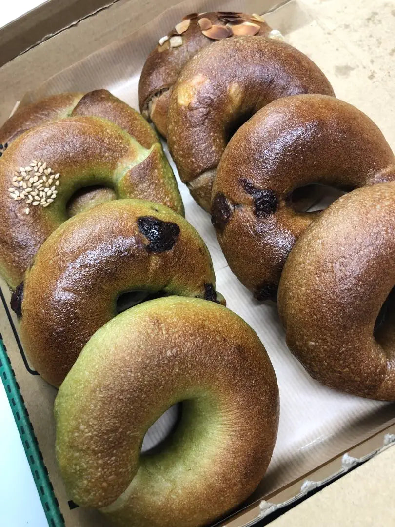 [Precio especial 21] 8 tipos de bagels de Matcha Earl Grey