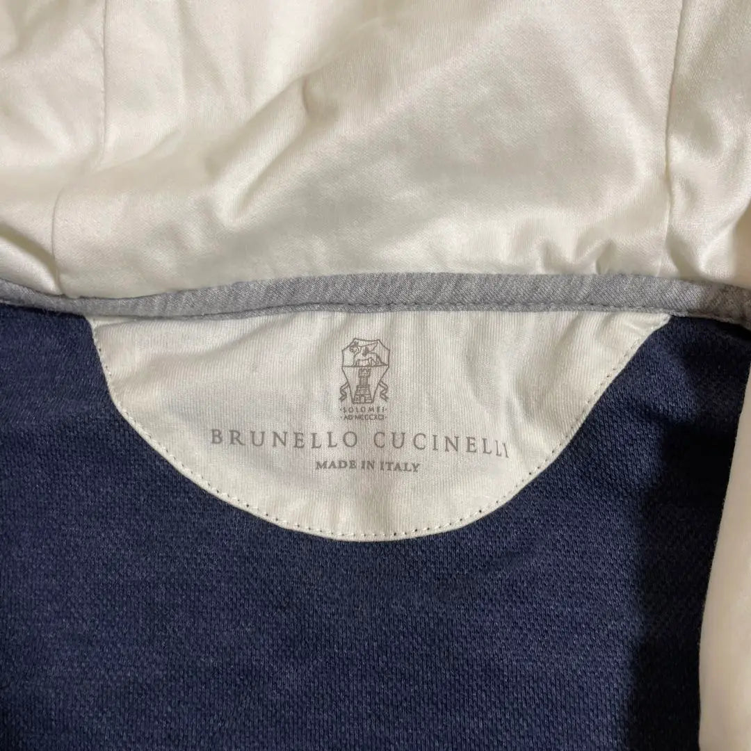 BRUNELLO CUCINELLI Hooded Vest Navy Brand new Unused Tag | BRUNELLO CUCINELLI フード付きベストネイビー新品未使用タグ付き