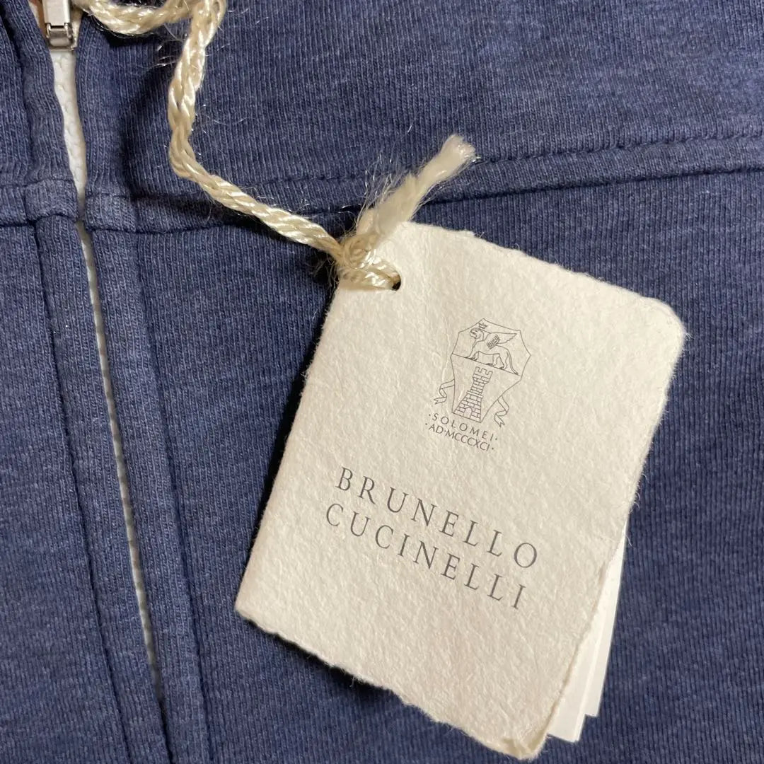 BRUNELLO CUCINELLI Hooded Vest Navy Brand new Unused Tag | BRUNELLO CUCINELLI フード付きベストネイビー新品未使用タグ付き