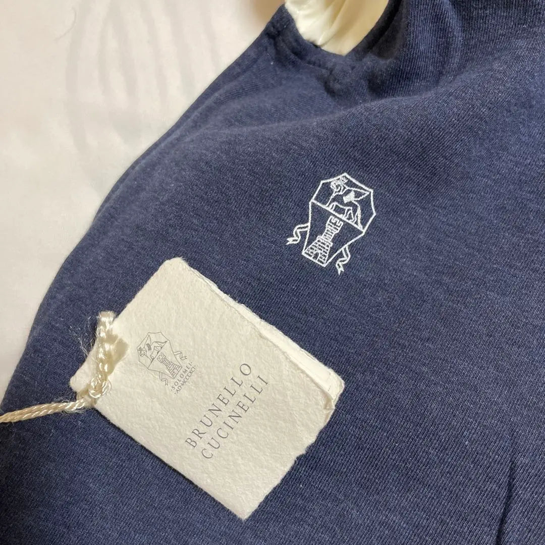 BRUNELLO CUCINELLI Hooded Vest Navy Brand new Unused Tag | BRUNELLO CUCINELLI フード付きベストネイビー新品未使用タグ付き