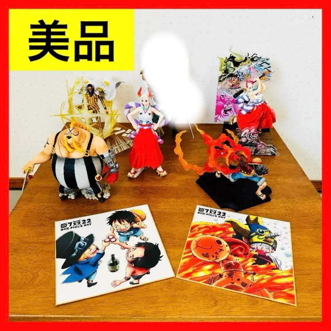 ● Beautiful item One Piece Ichiban Kuji figure set with bonus