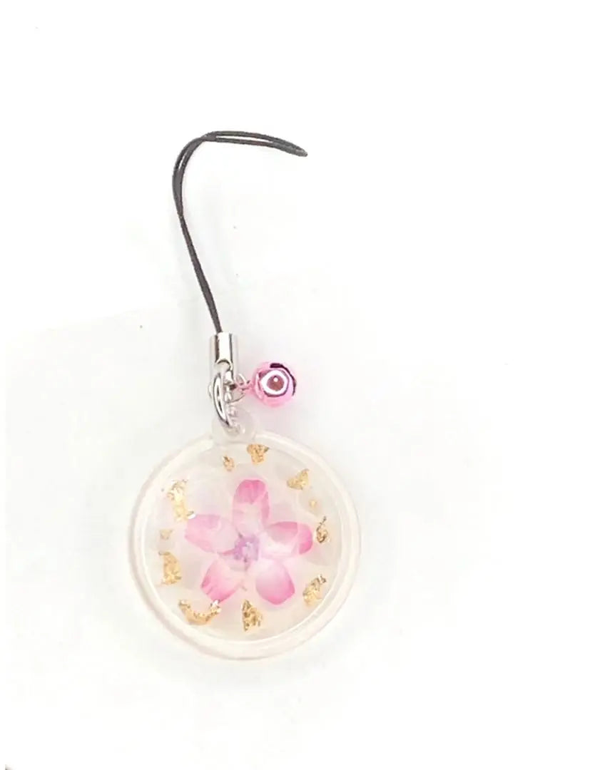 Pink-colored lucky bell✨Snake's shell✨Pink✨4th chakra✨White snake amulet [Tensha Day Prayer] Sakura A