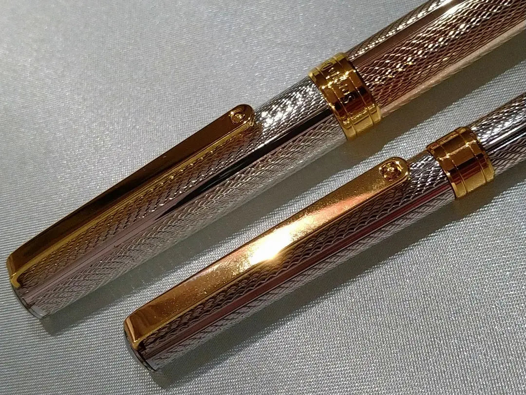 Sergio Donati Fountain Pen/Bottom Pen Silver Vintage Fountain Pen