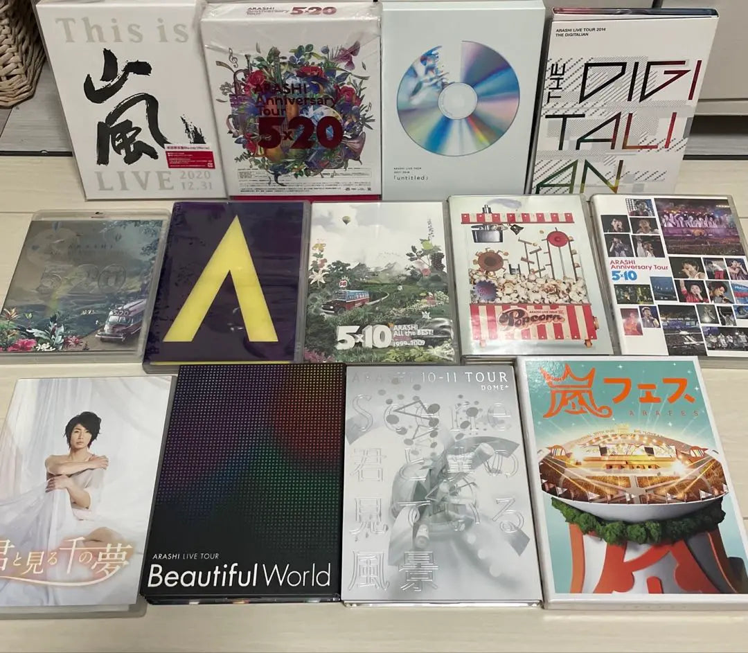 Arashi DVD Blu-ray bulk sale