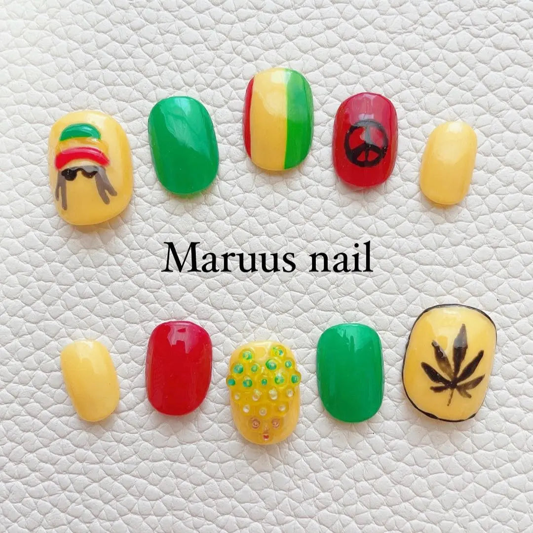 [Size Order] ¥1899 ~ Reggae Nail Tip