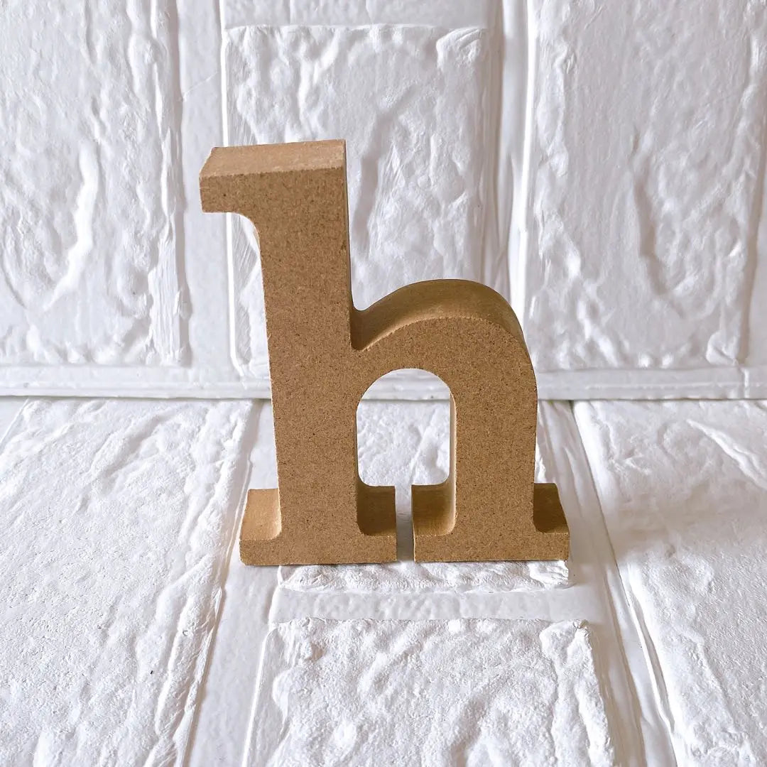 Marukai Corporation Interior Object Alphabet Letter Wooden H