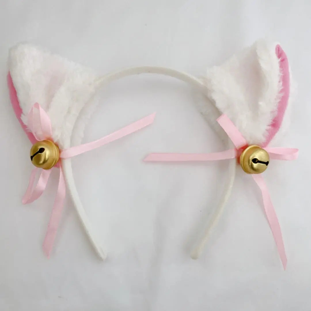 Cat ears, headband, headband, cosplay, costume, bell