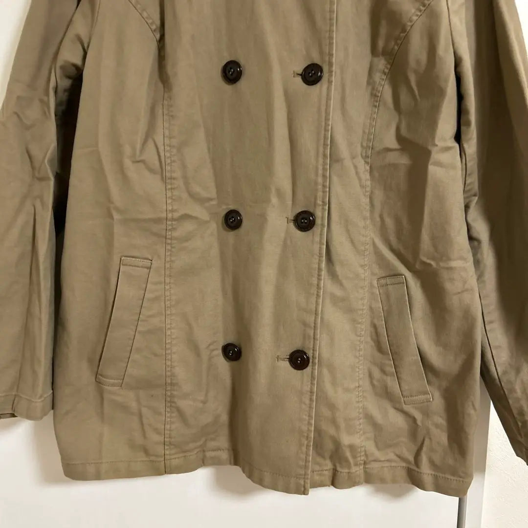 [Large size Smileland] 3.4L Khaki beige peacoat jacket