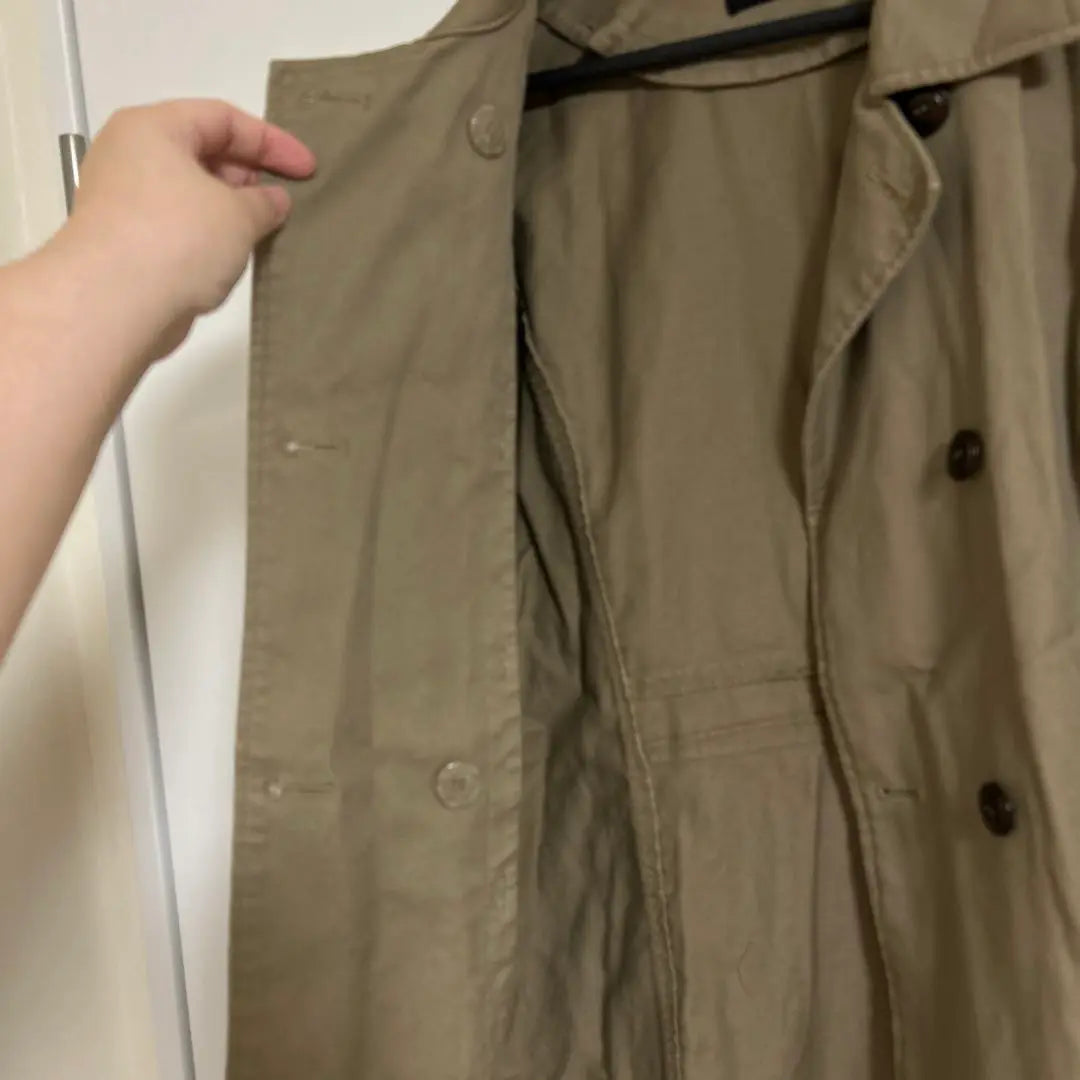 [Large size Smileland] 3.4L Khaki beige peacoat jacket