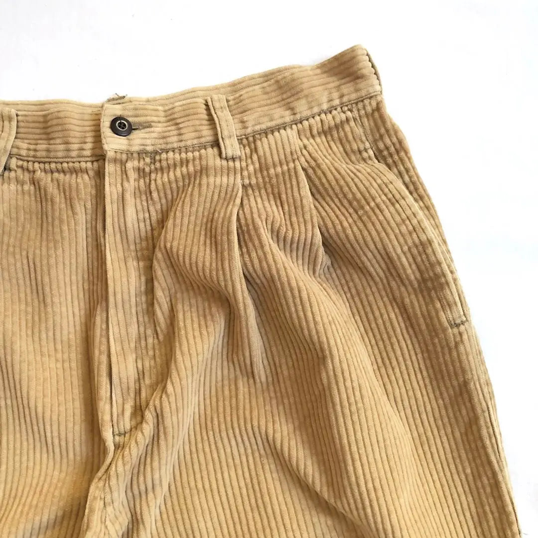 Eddie Bauer 90s Two-Tuck Corduroy Pants Thick