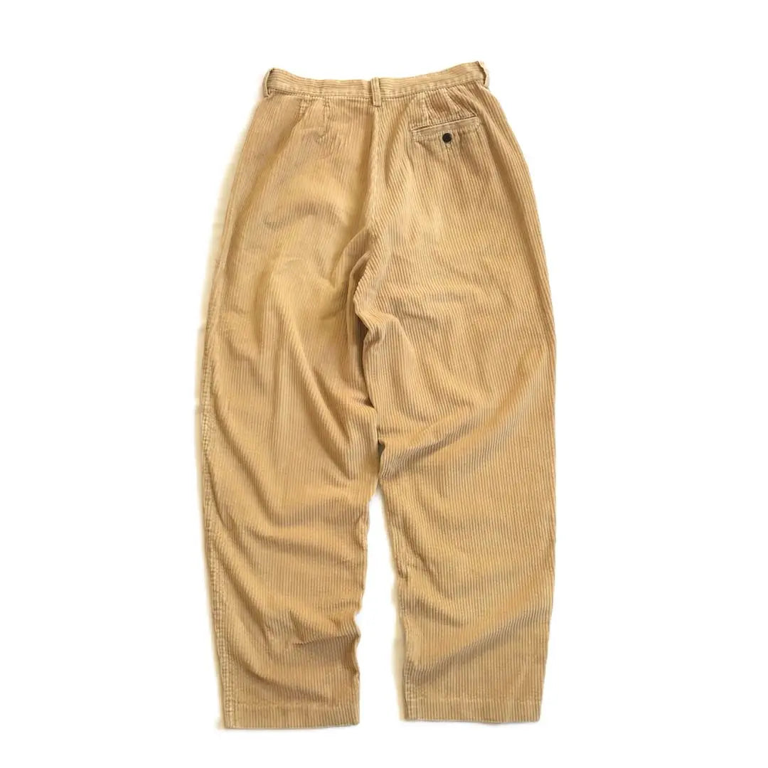 Eddie Bauer 90s Two-Tuck Corduroy Pants Thick