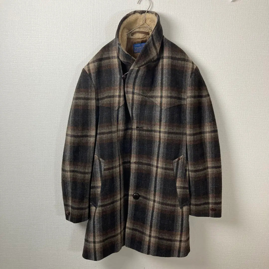 155 80s PENDLETON shawl collar woolcoat