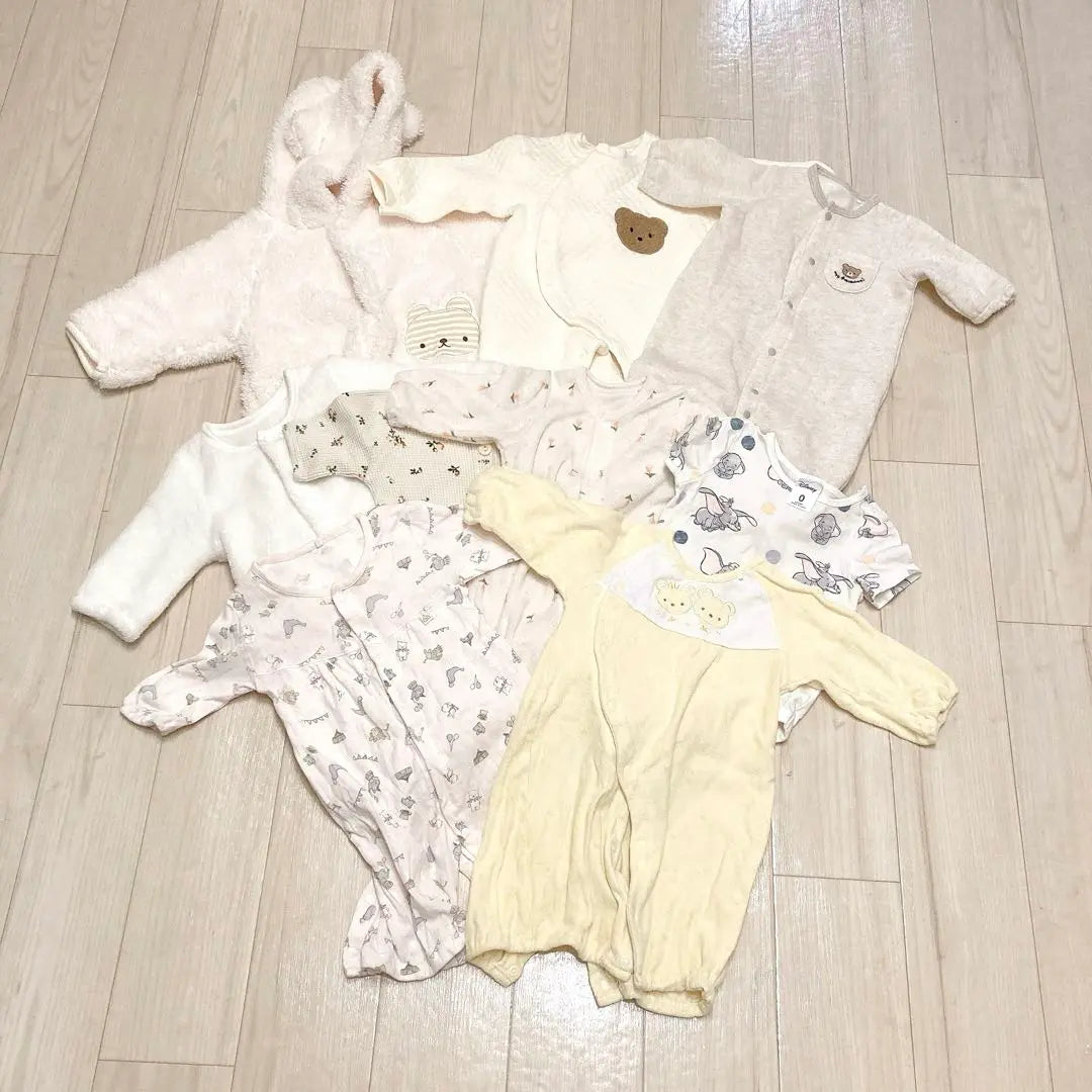 Baby clothes (50-60cm) Girls 9 items sold in bulk