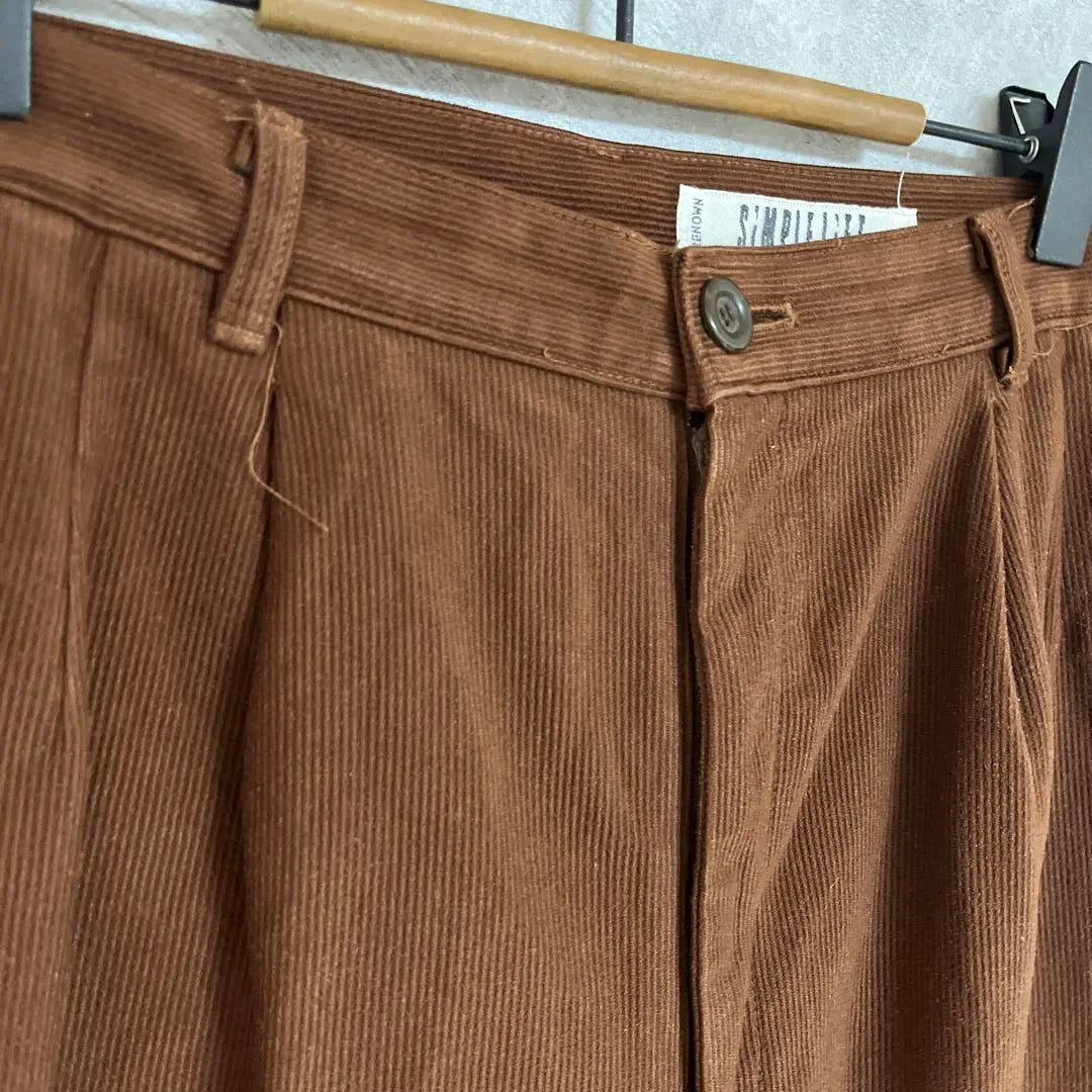 [SIMPLELIFE] Simple Life Corduroy Pants Brown Pants M