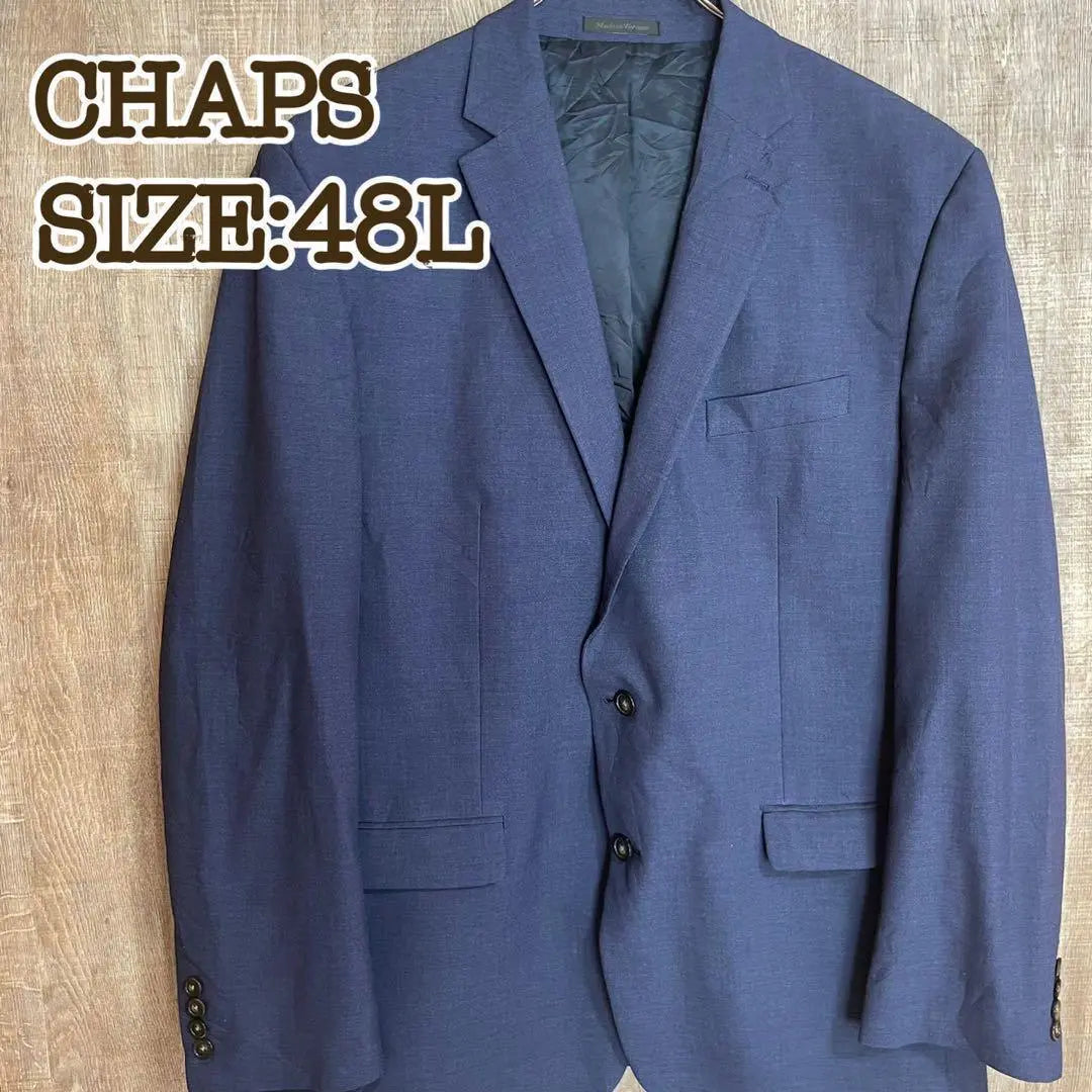 Chaqueta entallada CHAPS 48L azul marino