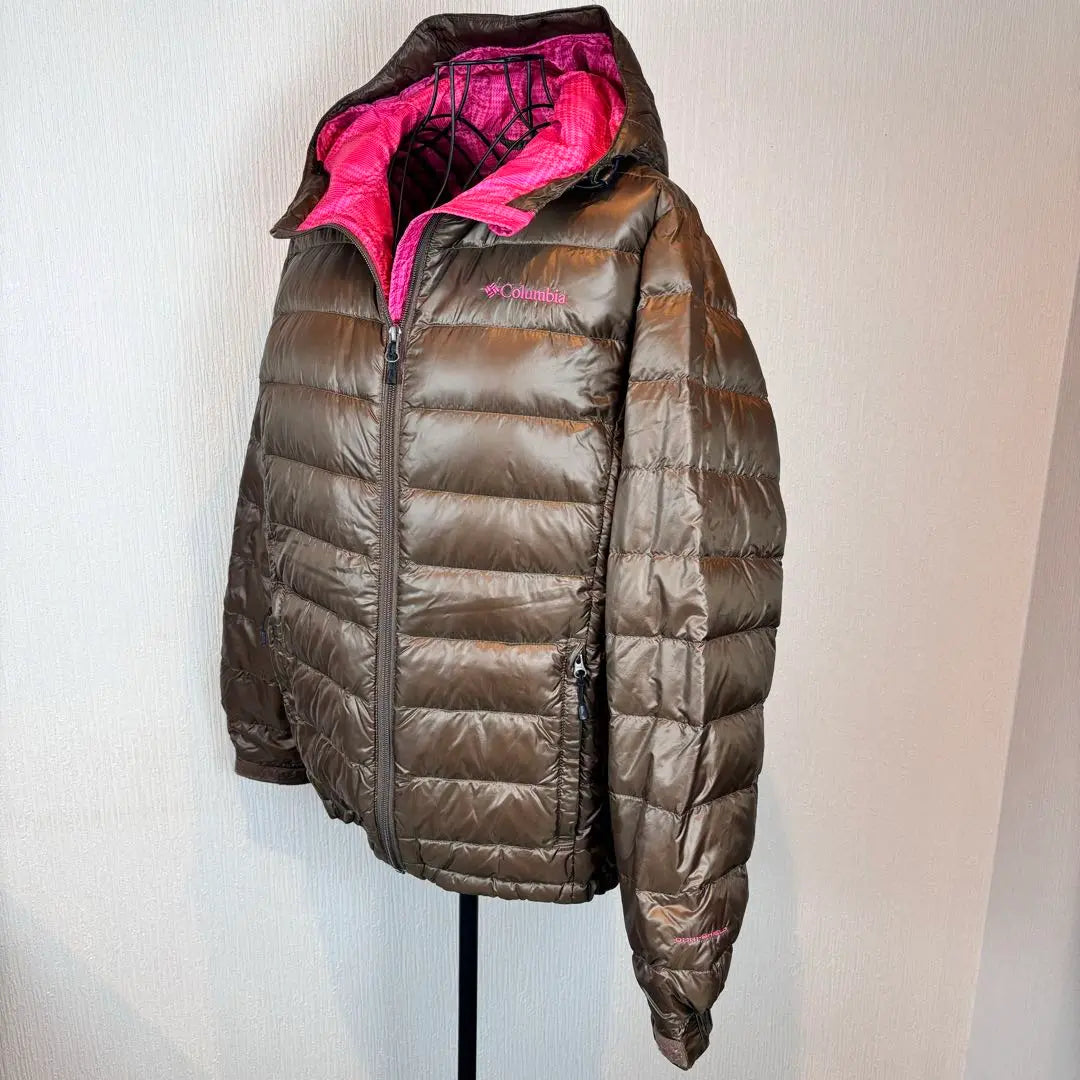 ★ Columbia ★ Colombia ★ L ★ Camel color down jacket ★ 90 % down