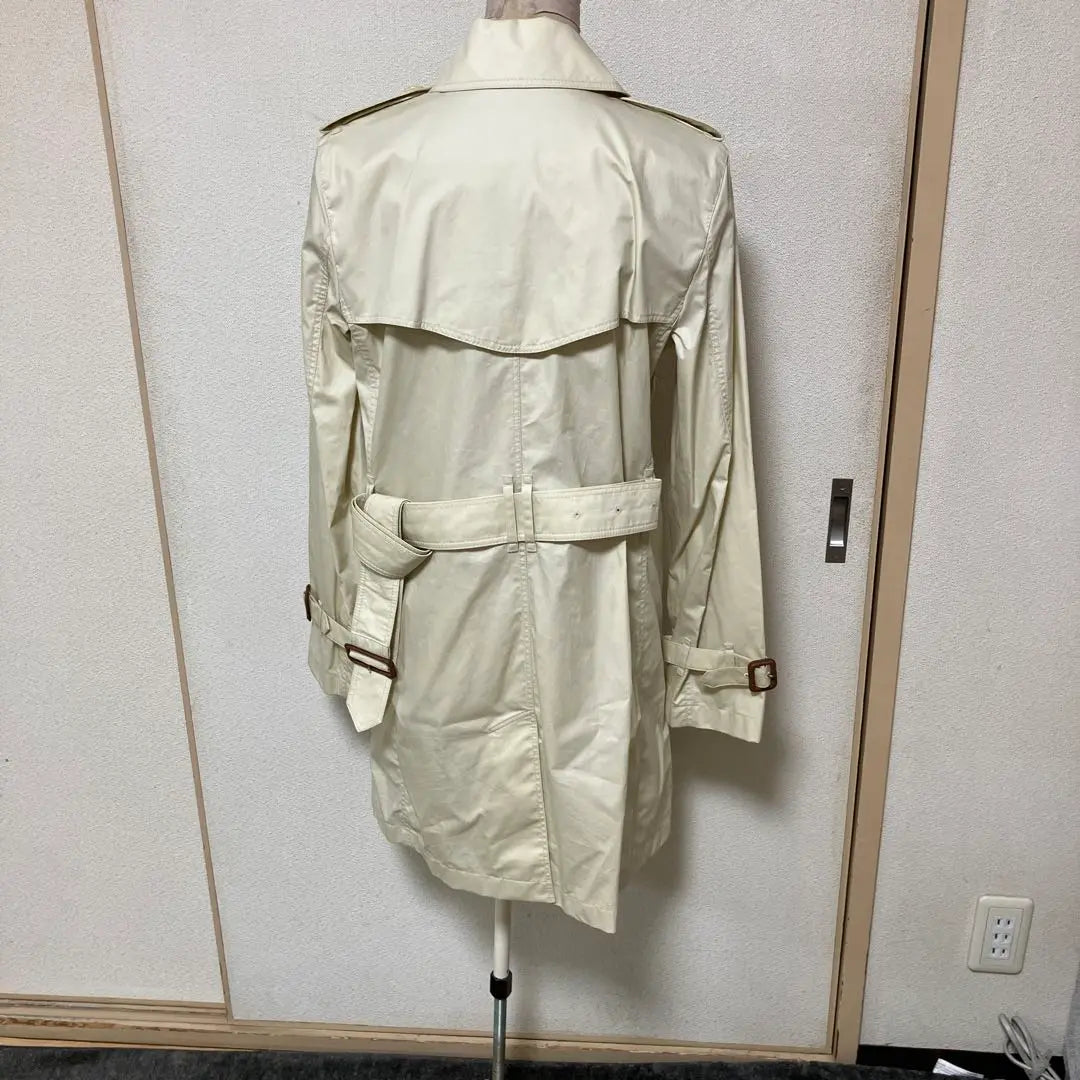 Burberry 38 Size Cream Double Breast Trench Court | バーバリー　38サイズ　クリーム色 ダブルブレスト トレンチコート