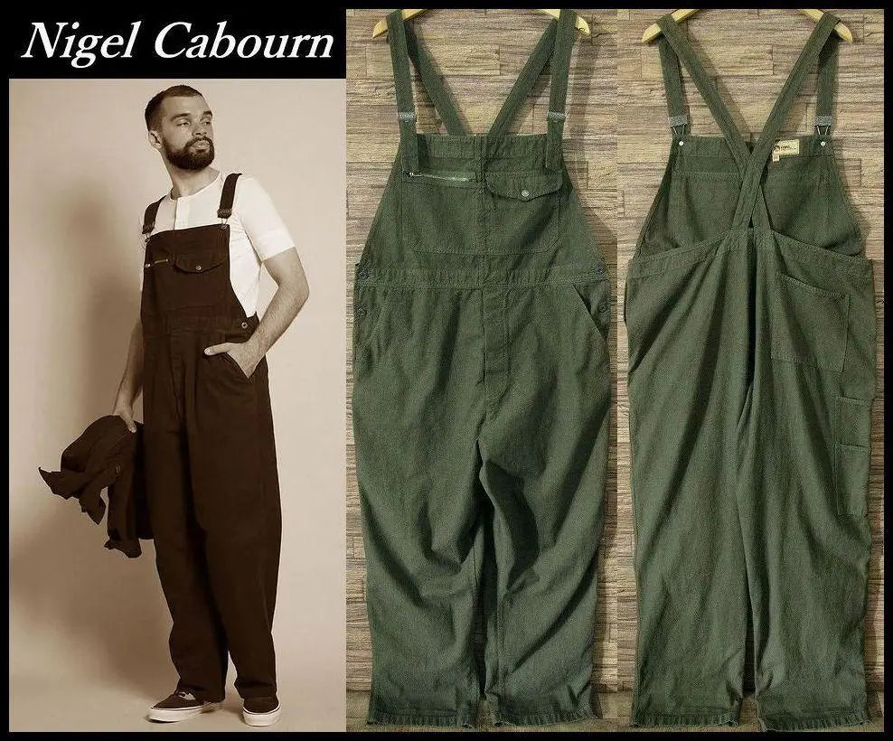 52 XL Nigel Cabon Dungary Broken Twill Overalls